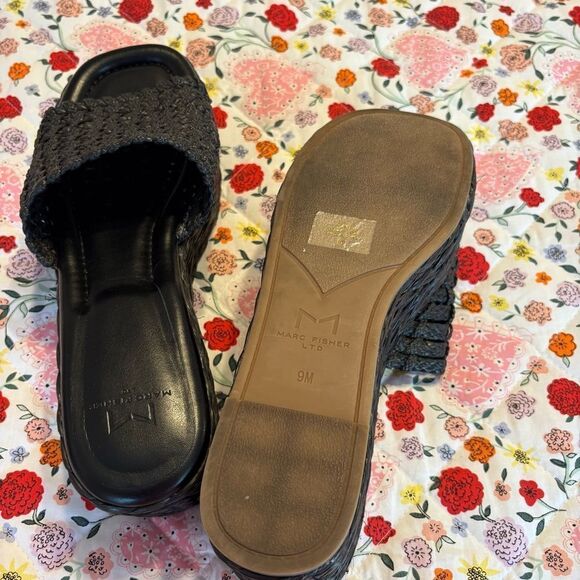 Marc Fisher LTD.
Women's Priya Slip On Espadrille Platform Wedge Sandals - Picture 4 of 4